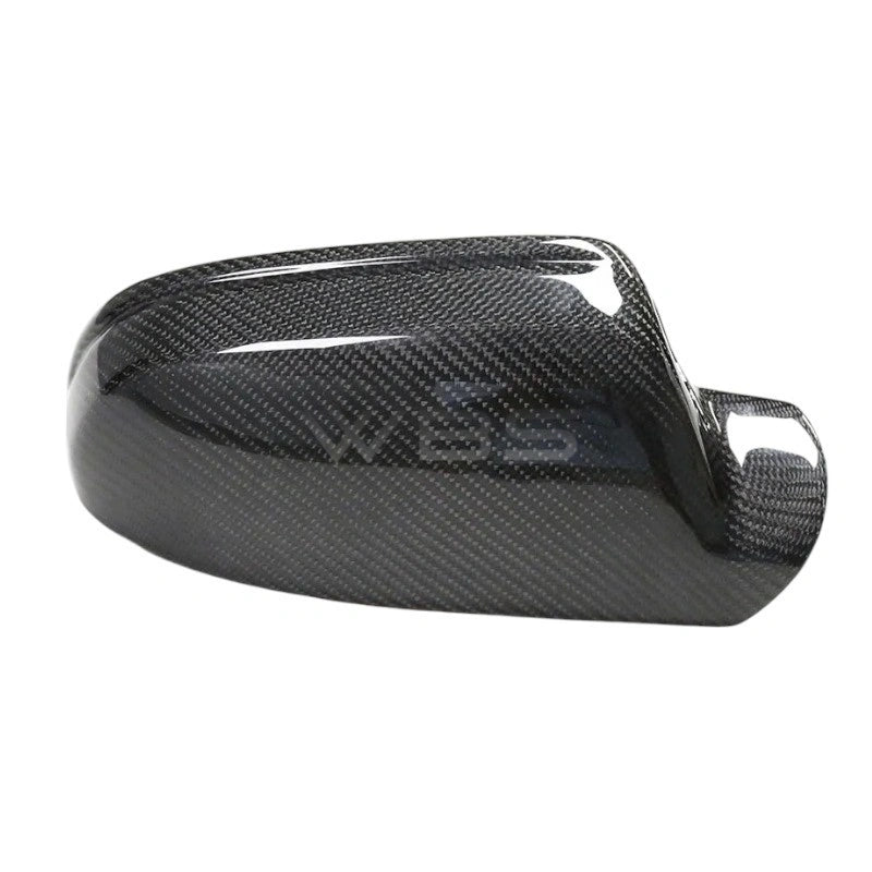 AUDI S4/ A4 B8.5 MIRROR CAPS OEM REPLACEMENT GENUINE CARBON FIBER