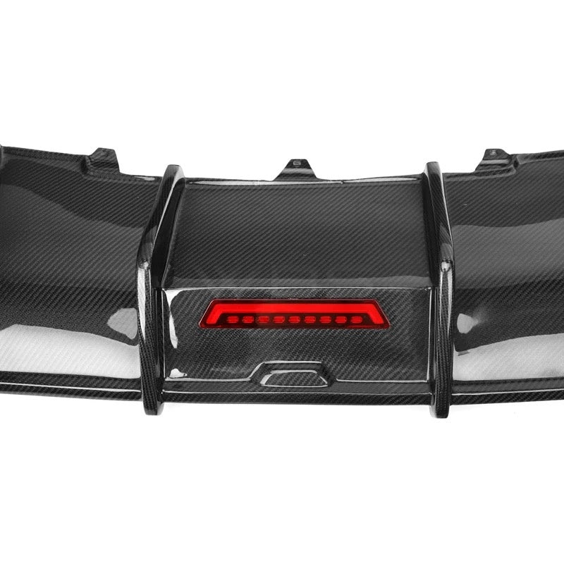 AUDI S4/ A4 B8 DIFFUSER KB STYLE GENUINE CARBON FIBER