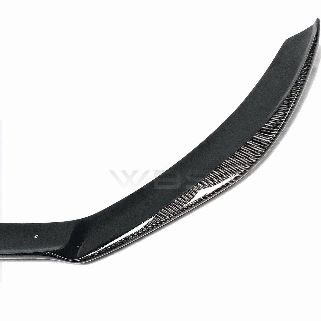 AUDI S4/ A4 B8 FRONT LIP GENUINE CARBON FIBER LC STYLE [2009-2012]