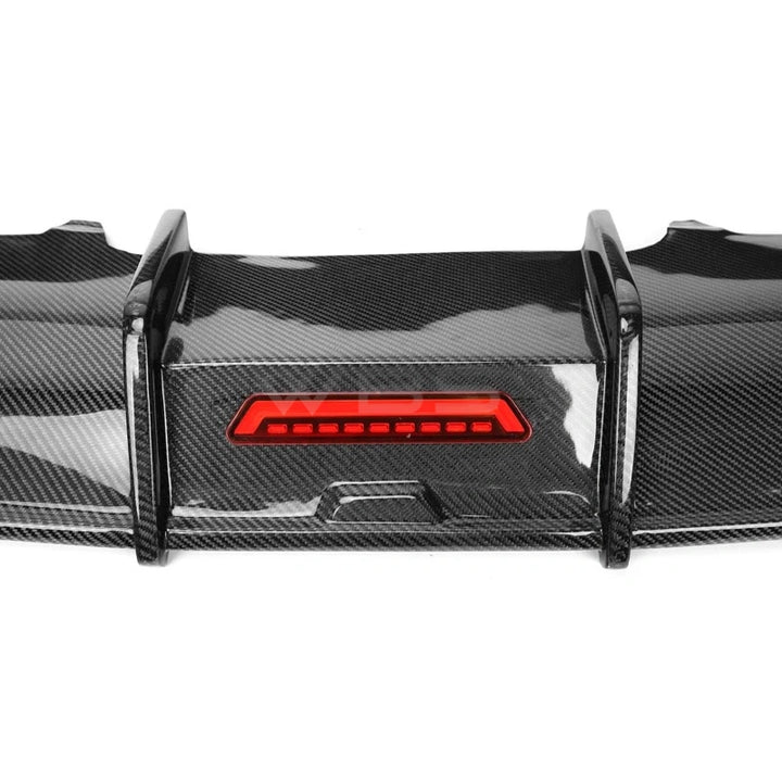 AUDI S4/ A4 B9 CARBON FIBER DIFFUSER DIGITAL LED LIGHT STYLE