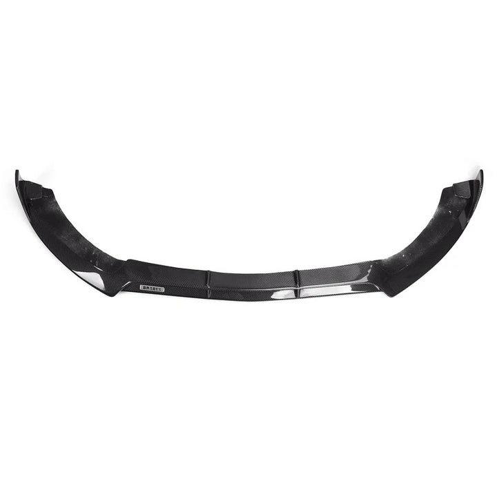 MERC W205 C CLASS SPORT BRABUS STYLE FRONT LIP GENUINE CARBON FIBER