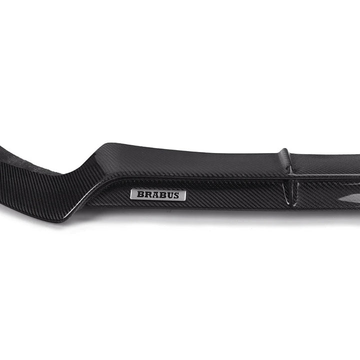 MERC W205 C CLASS SPORT BRABUS STYLE FRONT LIP GENUINE CARBON FIBER