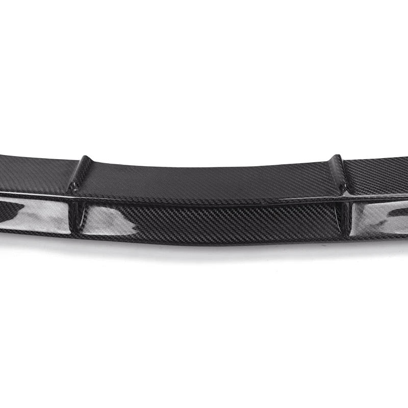 MERC W205 C CLASS SPORT BRABUS STYLE FRONT LIP GENUINE CARBON FIBER