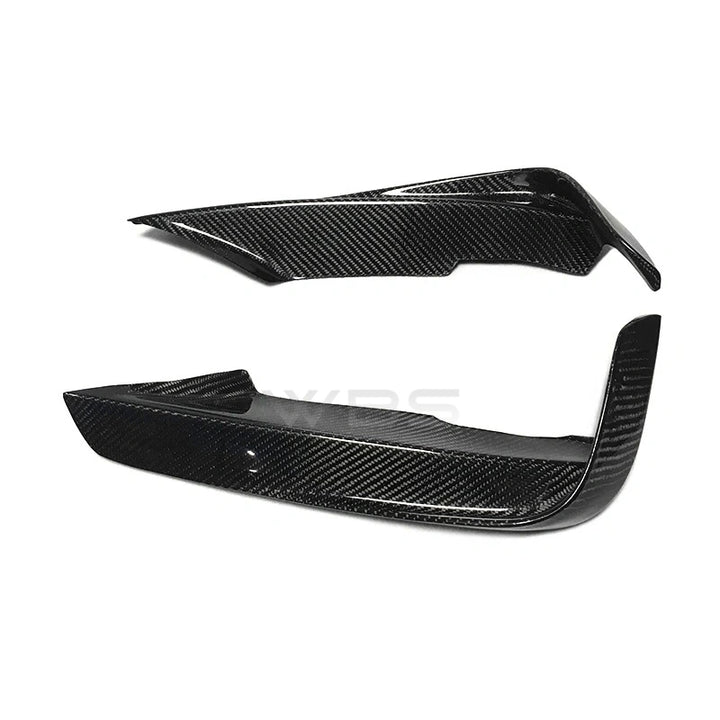 BMW F30 | F31 FRONT UPPER VENTS SPLITTER MAD STYLE GENUINE CARBON FIBER