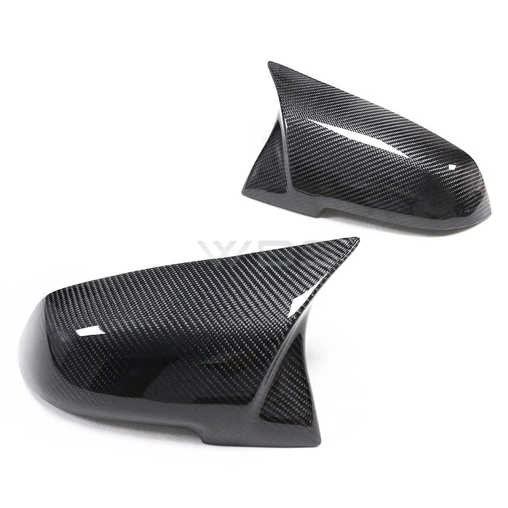 BMW 3 SERIES F30 MIRROR CAPS M STYLE GENUINE CARBON FIBER