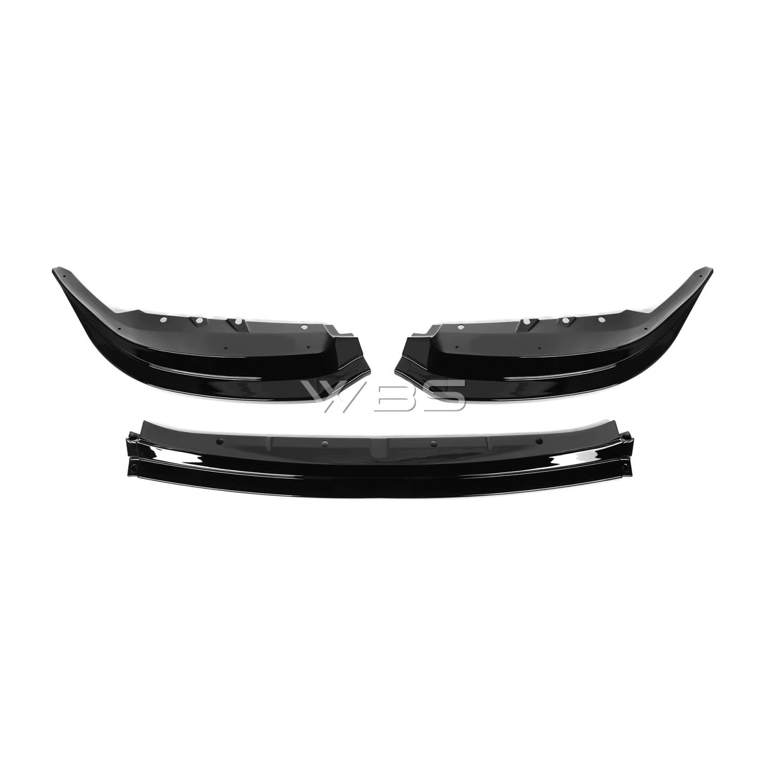 BMW G87 M2 GLOSS BLACK FRONT LIP V1.5 DESIGN