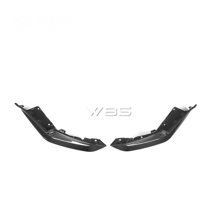 BMW G8X M3/ M4 OEM-STYLE REAR SPLITTERS GENUINE CARBON FIBER