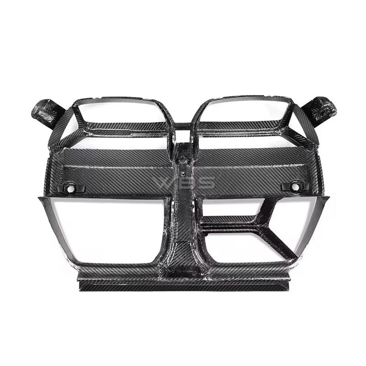 BMW G8X M3 M4 CSL GRILLE/ WITH AERO MESH DESIGN GENUINE DRY CARBON FIBER