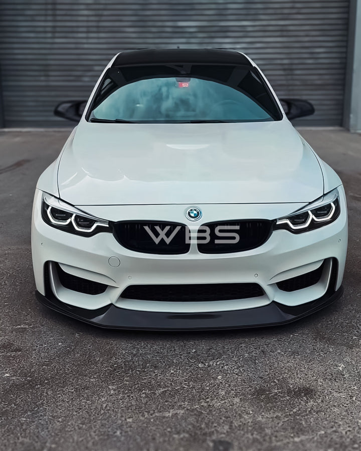 BMW F8X J-STYLE FRONT LIP GENUINE CARBON FIBER M3/M4