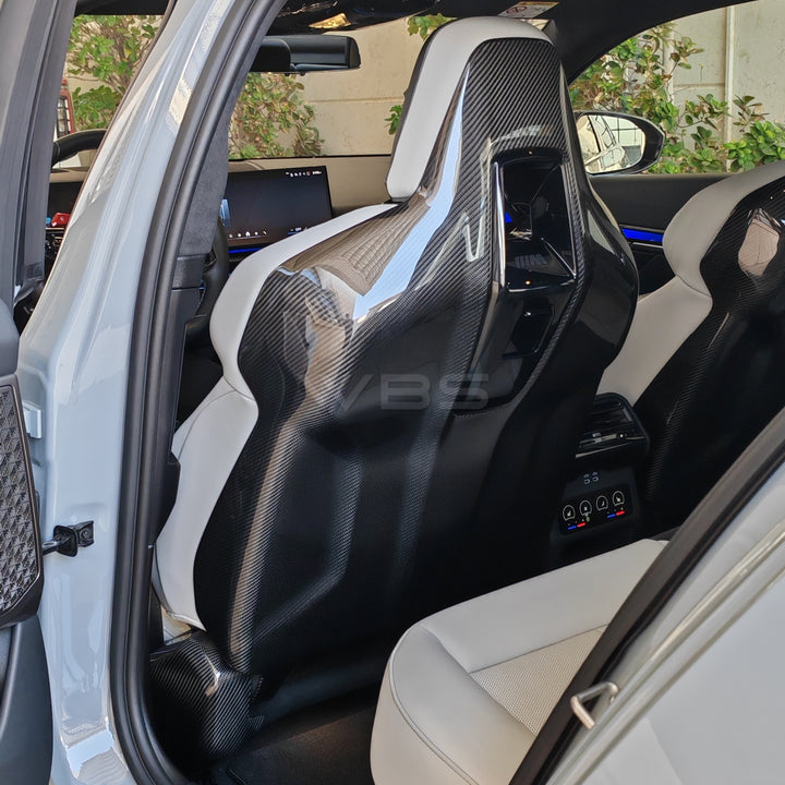 WBS - BMW G90/ G99 M5 FULL OEM REPLACEMENT SEAT BACKS GENUINE CARBON FIBER