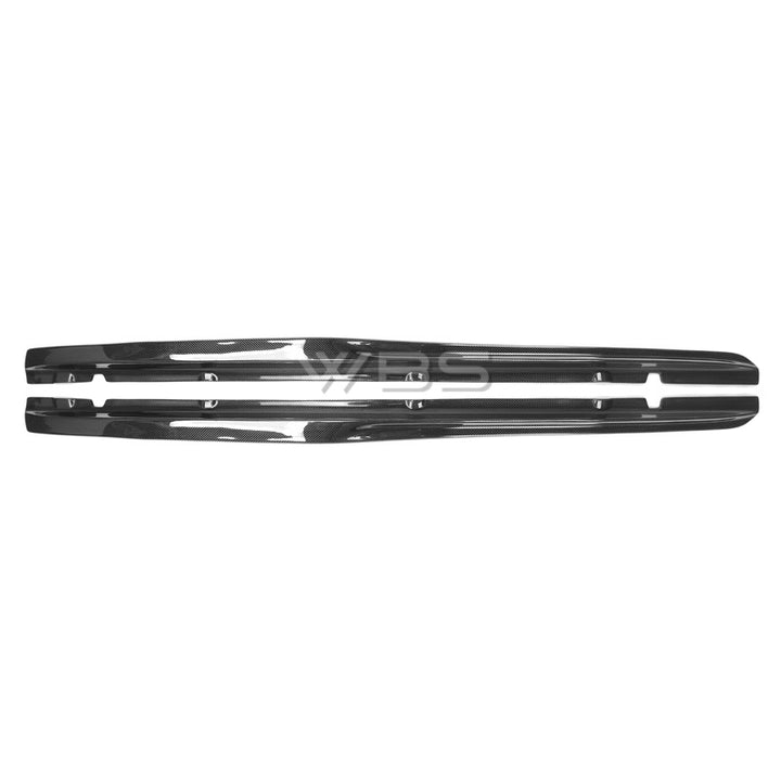 MERCEDES W205 COUPE C-CLASS/ C63 SIDE SKIRT EXTENSIONS PSM-STYLE GENUINE CF