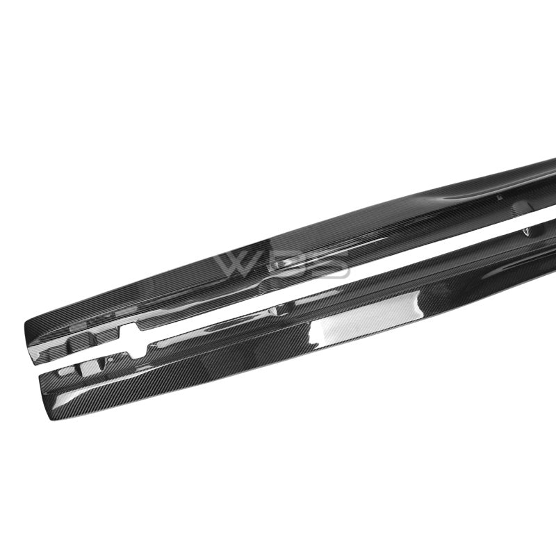 MERCEDES W205 COUPE C-CLASS/ C63 SIDE SKIRT EXTENSIONS PSM-STYLE GENUINE CF