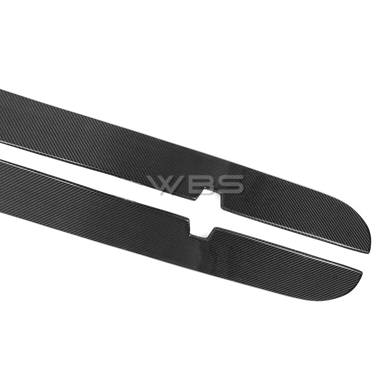 MERCEDES W205 COUPE C-CLASS/ C63 SIDE SKIRT EXTENSIONS PSM-STYLE GENUINE CF