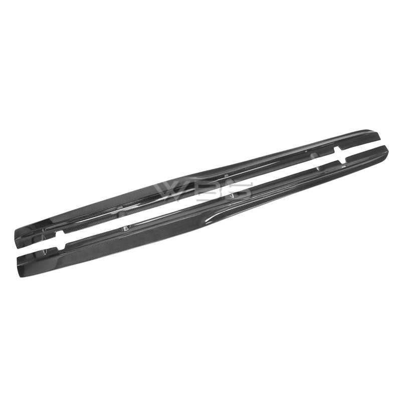 MERCEDES W205 COUPE C-CLASS/ C63 SIDE SKIRT EXTENSIONS PSM-STYLE GENUINE CF