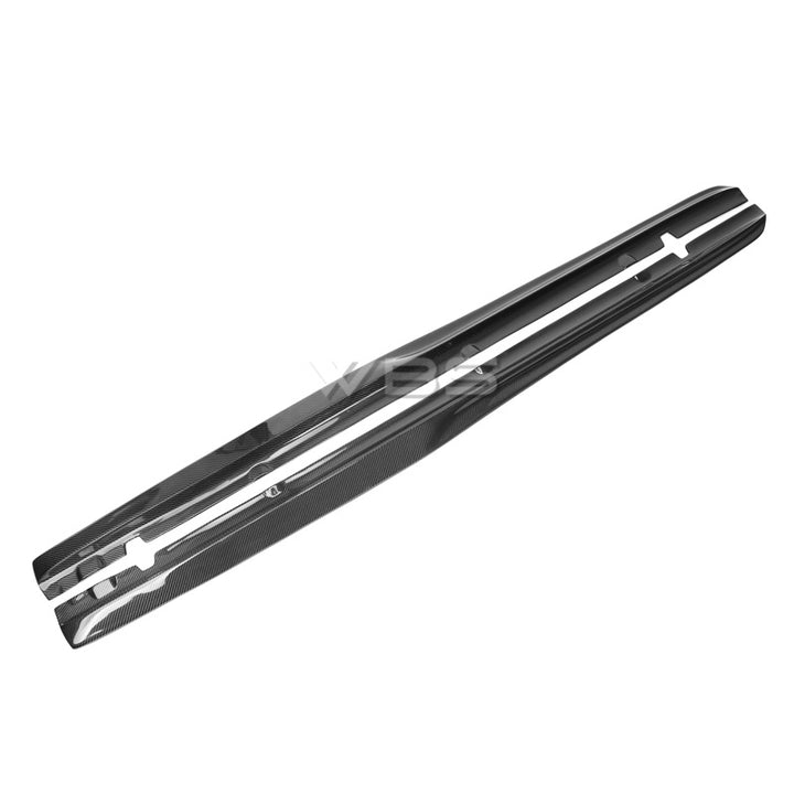 MERCEDES W205 COUPE C-CLASS/ C63 SIDE SKIRT EXTENSIONS PSM-STYLE GENUINE CF