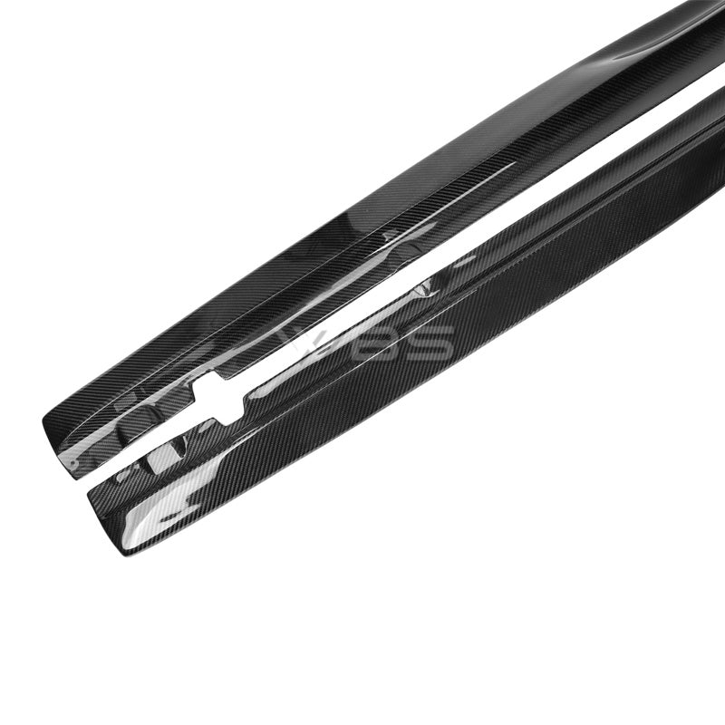 MERCEDES W205 COUPE C-CLASS/ C63 SIDE SKIRT EXTENSIONS PSM-STYLE GENUINE CF