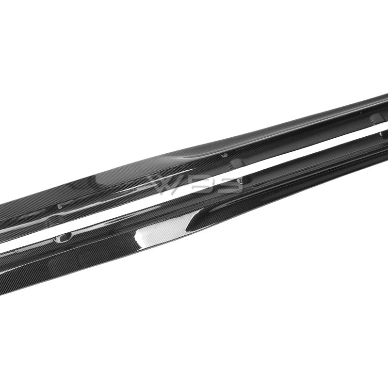 MERCEDES W205 COUPE C-CLASS/ C63 SIDE SKIRT EXTENSIONS PSM-STYLE GENUINE CF