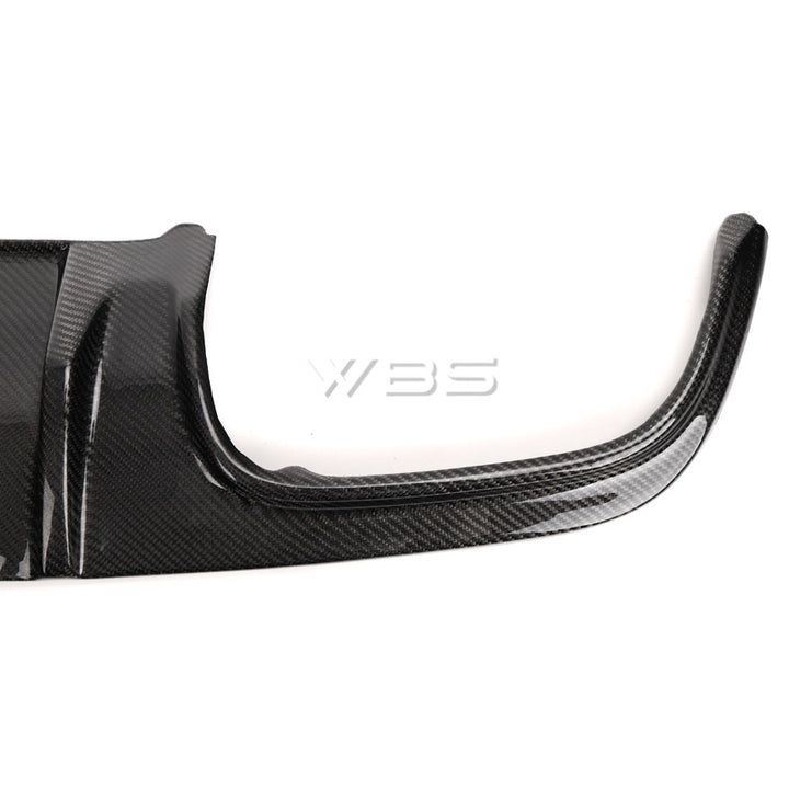 MERCEDES W204 C-CLASS/ C63 REAR DIFFUSER GENUINE CARBON FIBER