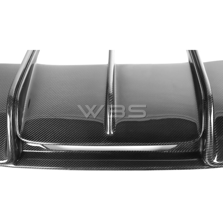 MERCEDES W218 CLS63/ CLS550 PERFORMANCE STYLE DIFFUSER GENUINE CARBON FIBER