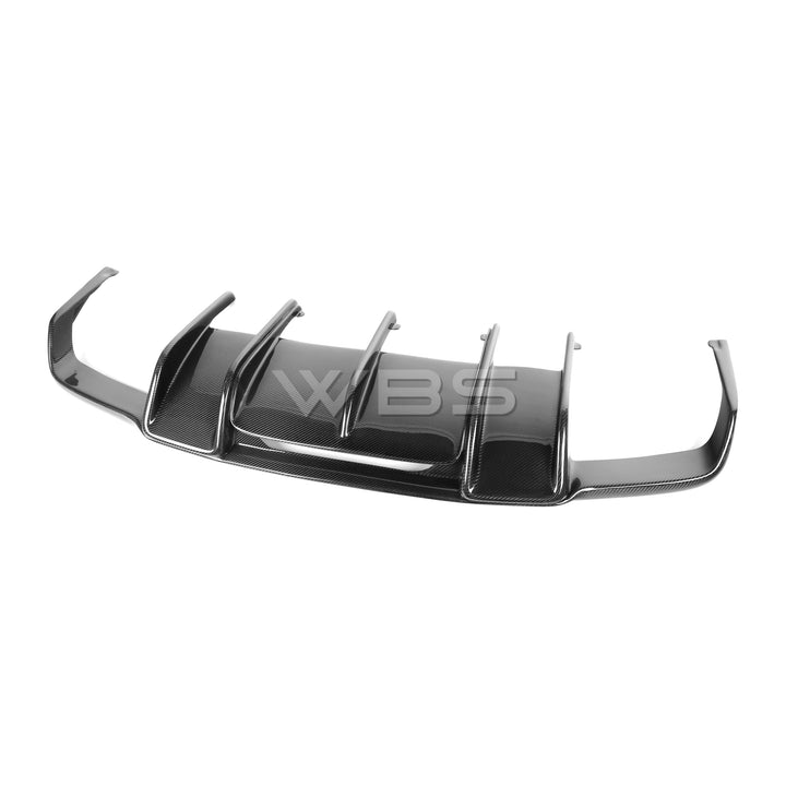 MERCEDES W218 CLS63/ CLS550 PERFORMANCE STYLE DIFFUSER GENUINE CARBON FIBER