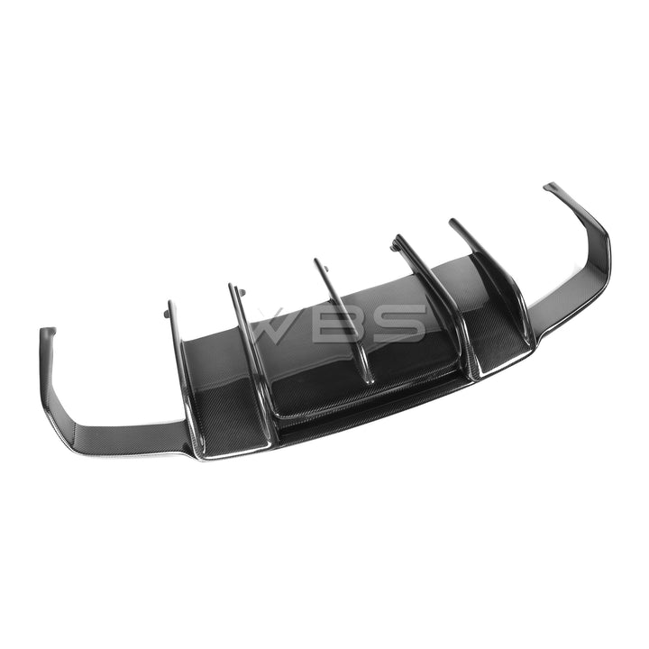 MERCEDES W218 CLS63/ CLS550 PERFORMANCE STYLE DIFFUSER GENUINE CARBON FIBER