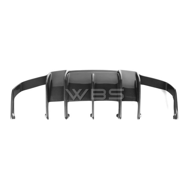 MERCEDES W218 CLS63/ CLS550 PERFORMANCE STYLE DIFFUSER GENUINE CARBON FIBER