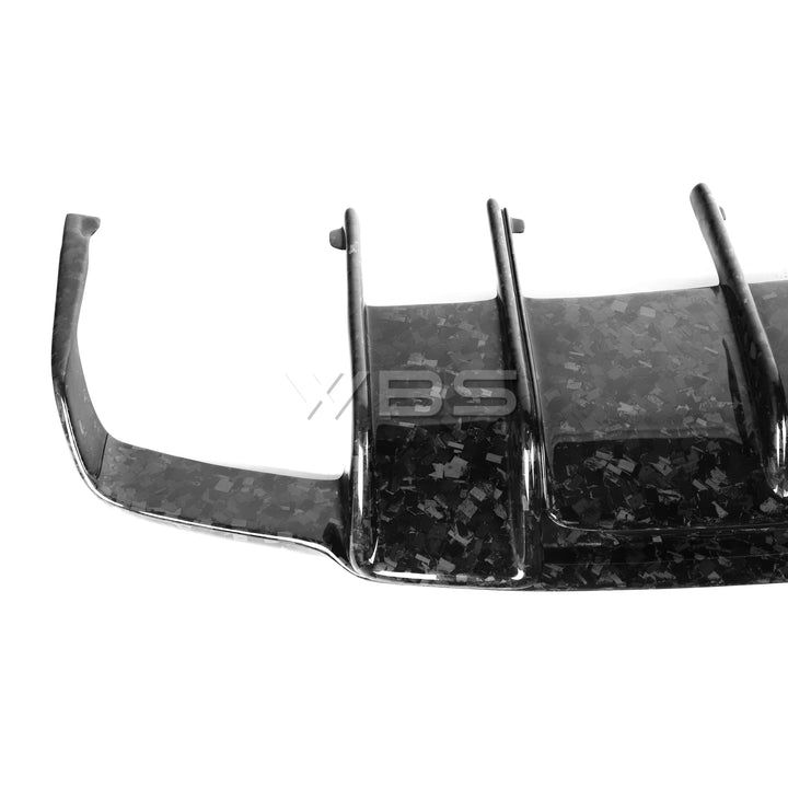 MERCEDES W218 CLS63/ CLS550 PERFORMANCE STYLE DIFFUSER GENUINE CARBON FIBER