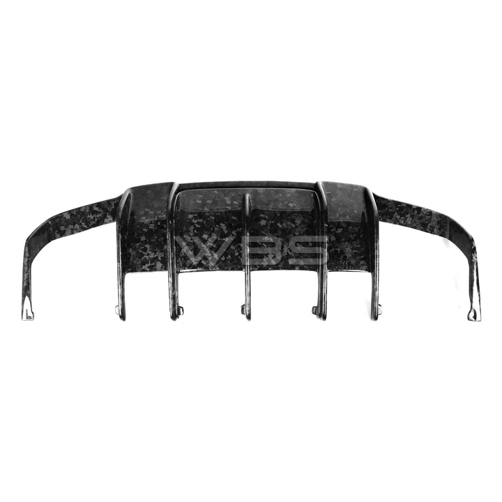MERCEDES W218 CLS63/ CLS550 PERFORMANCE STYLE DIFFUSER GENUINE CARBON FIBER