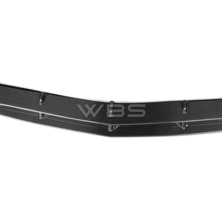 MERCEDES W218 CLS63 FRONT LIP KIT BRABUS STYLE GENUINE CARBON FIBER