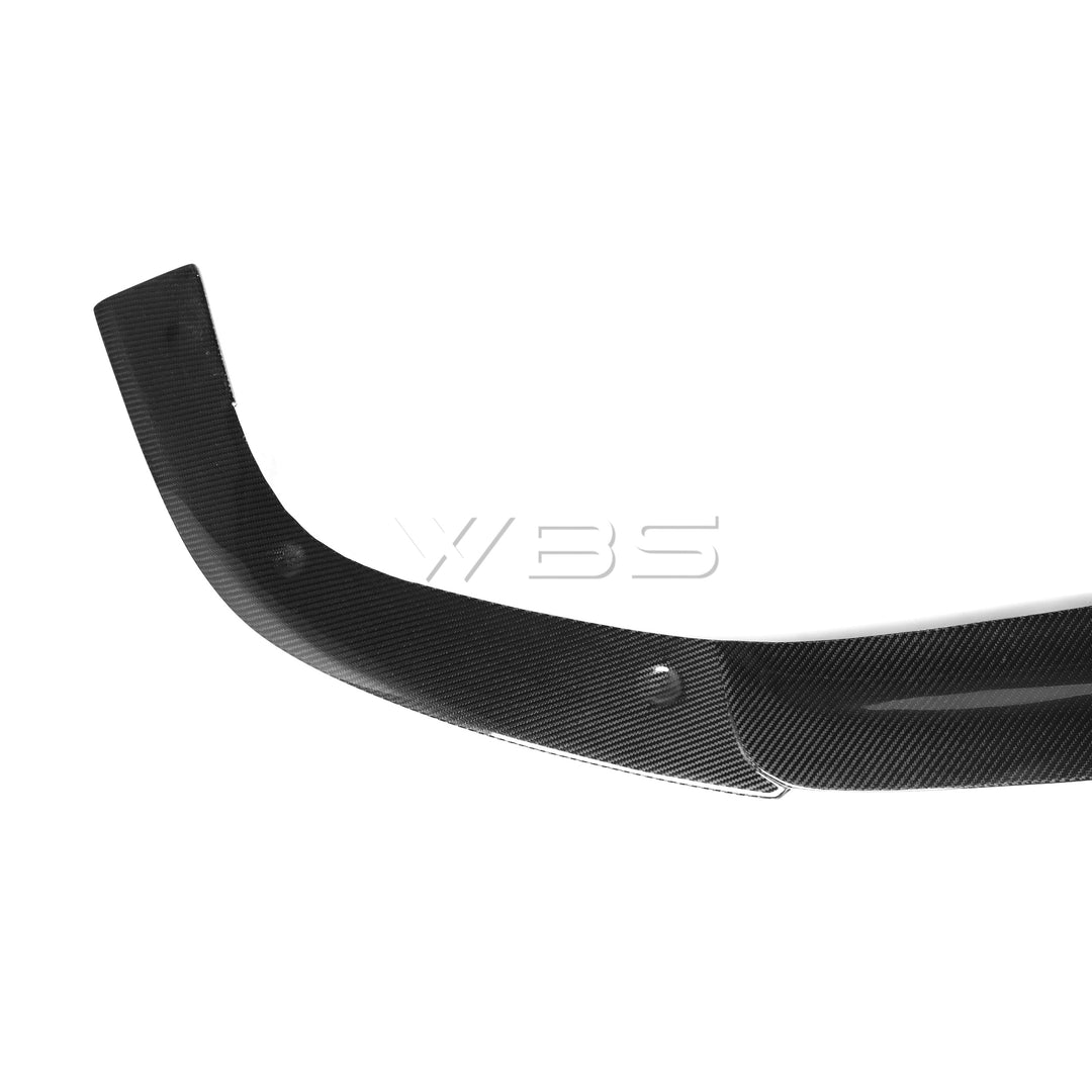 MERCEDES W218 CLS63 FRONT LIP KIT BRABUS STYLE GENUINE CARBON FIBER