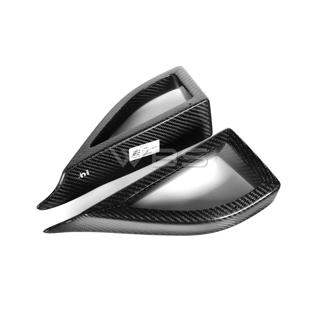 MERCEDES W218 CLS63 FRONT LIP KIT BRABUS STYLE GENUINE CARBON FIBER