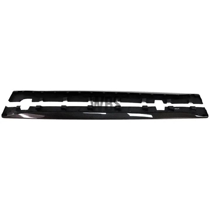 FORD MUSTANG SIDE SKIRT EXTENSIONS GT STYLE, GENUINE CF MATERIAL