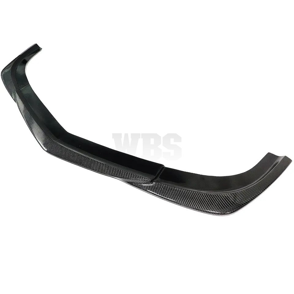 MERCEDES W204 C CLASS/ C63 FRONT LIP BLACK SERIES STYLE GENUINE CF