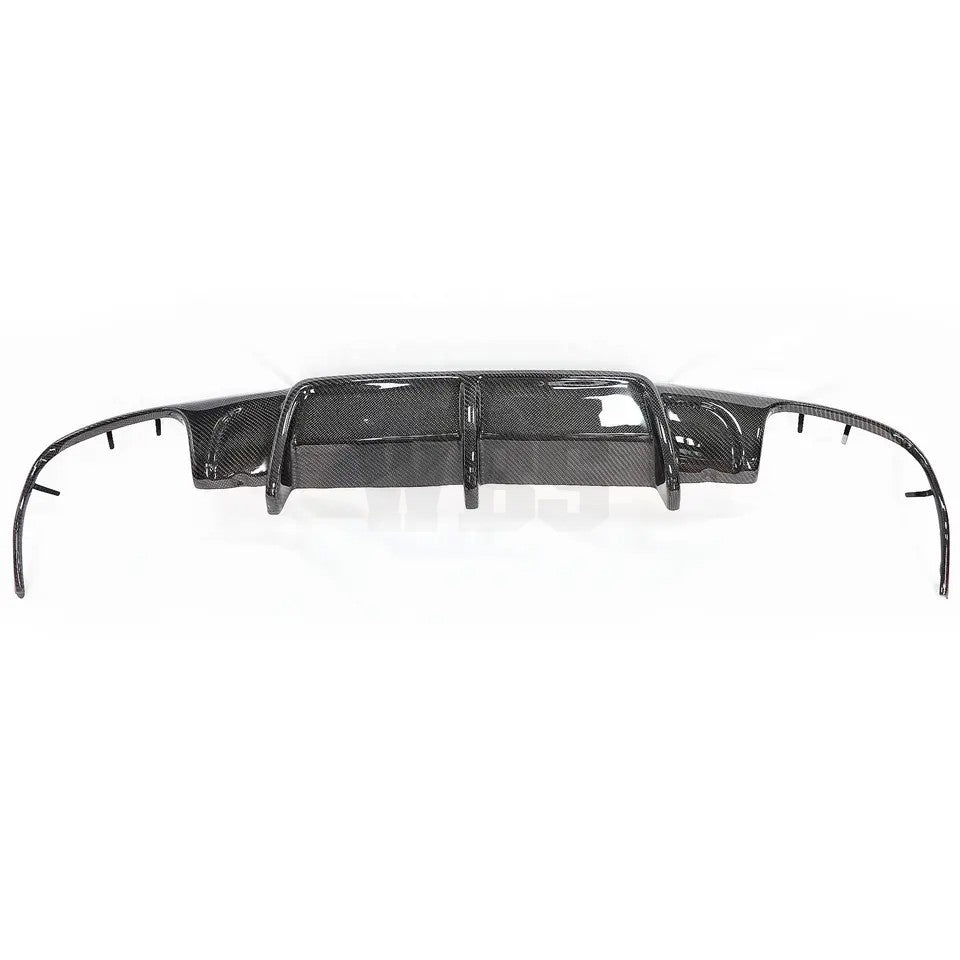 MERCEDES W212 E63/E CLASS BRABUS STYLE REAR DIFFUSER GENUIN CARBON FIBER