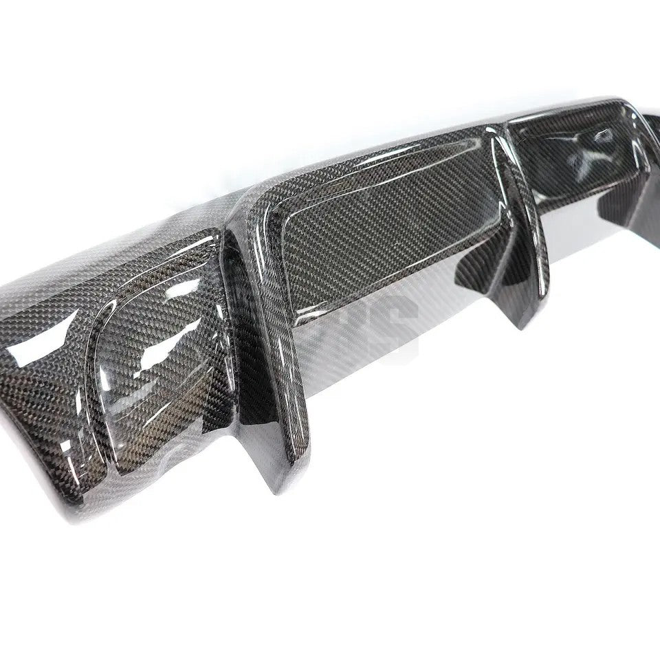 MERCEDES W212 E63/E CLASS BRABUS STYLE REAR DIFFUSER GENUIN CARBON FIBER