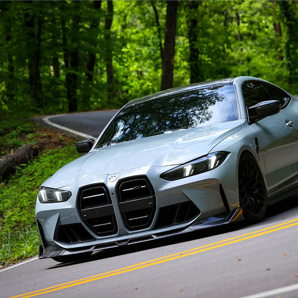 BMW G8X M3/ M4 FRONT LIP GENUINE CARBON FIBER BY SOOQOO