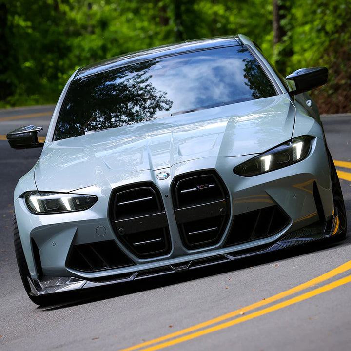 BMW G8X M3/ M4 FRONT LIP GENUINE CARBON FIBER BY SOOQOO