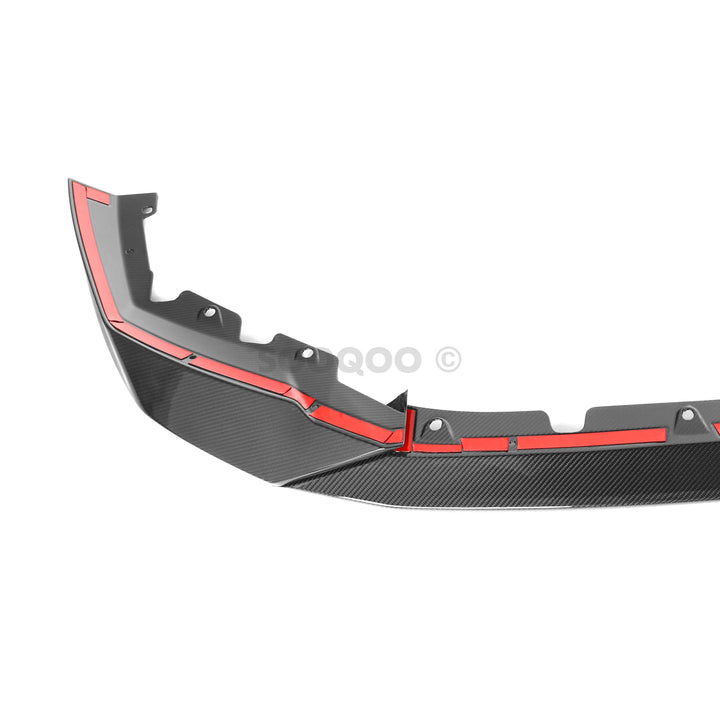 BMW G90/ G99 M5 SQ V1 STYLE FRONT LIP GENUINE CARBON FIBER
