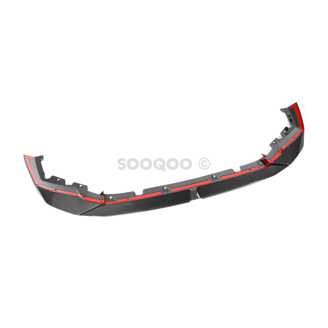 BMW G90/ G99 M5 SQ V1 STYLE FRONT LIP GENUINE CARBON FIBER