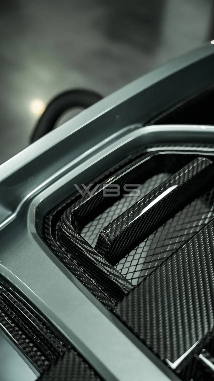 BMW G8X M3/ M4 SQ STYLE GRILLE GENUINE CARBON FIBER