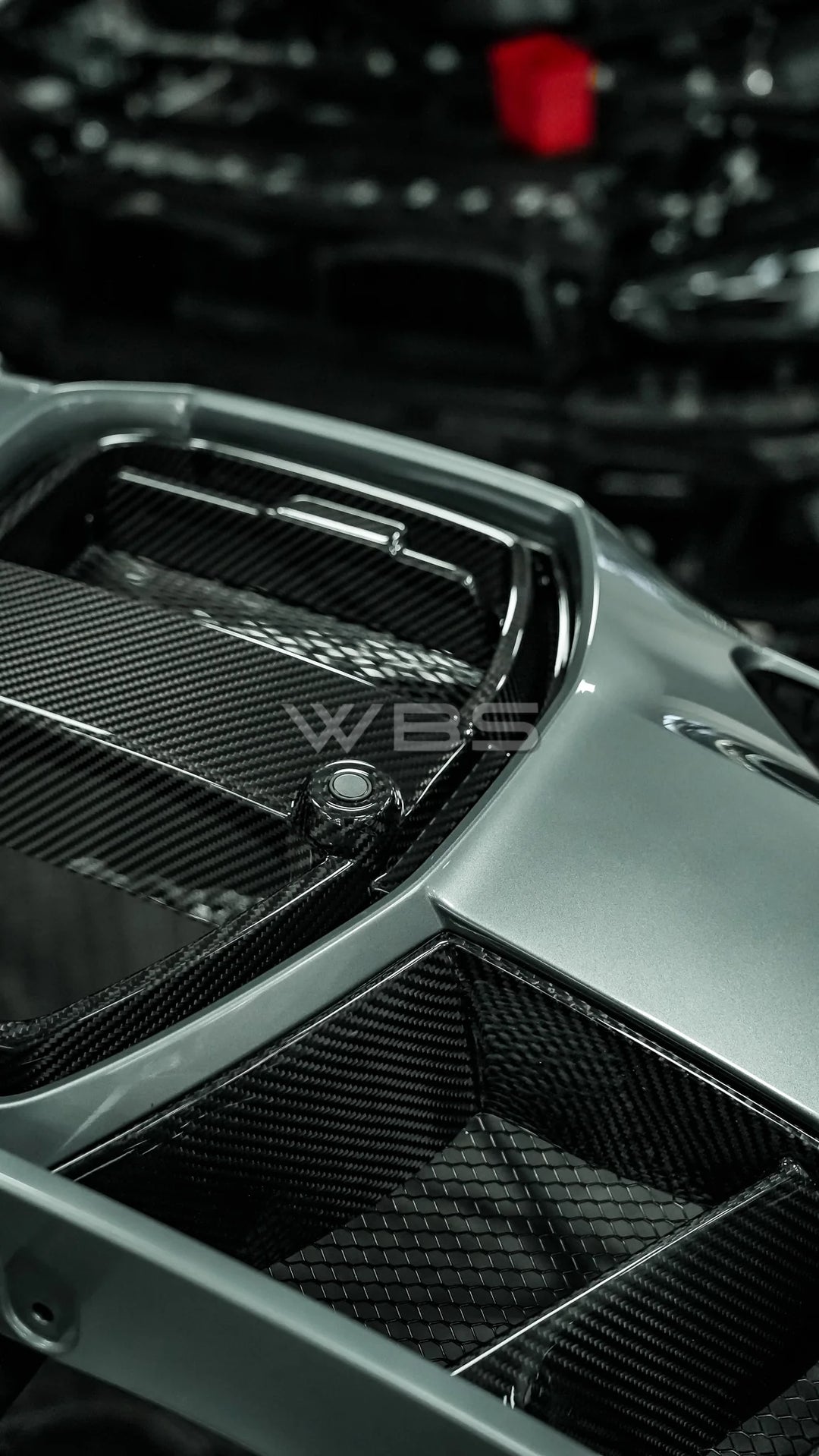 BMW G8X M3/ M4 SQ STYLE GRILLE GENUINE CARBON FIBER