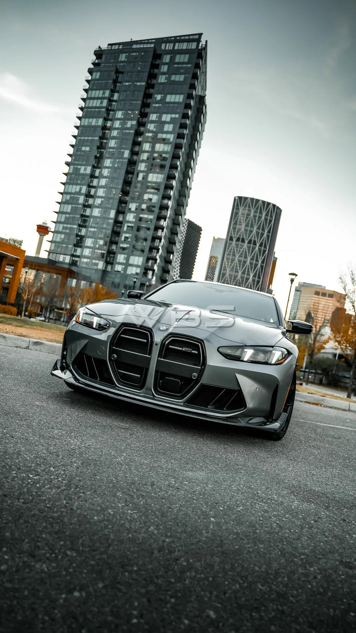 BMW G8X M3/ M4 SQ STYLE GRILLE GENUINE CARBON FIBER