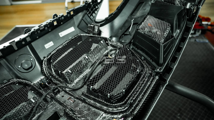 BMW G8X M3/ M4 SQ STYLE GRILLE GENUINE CARBON FIBER