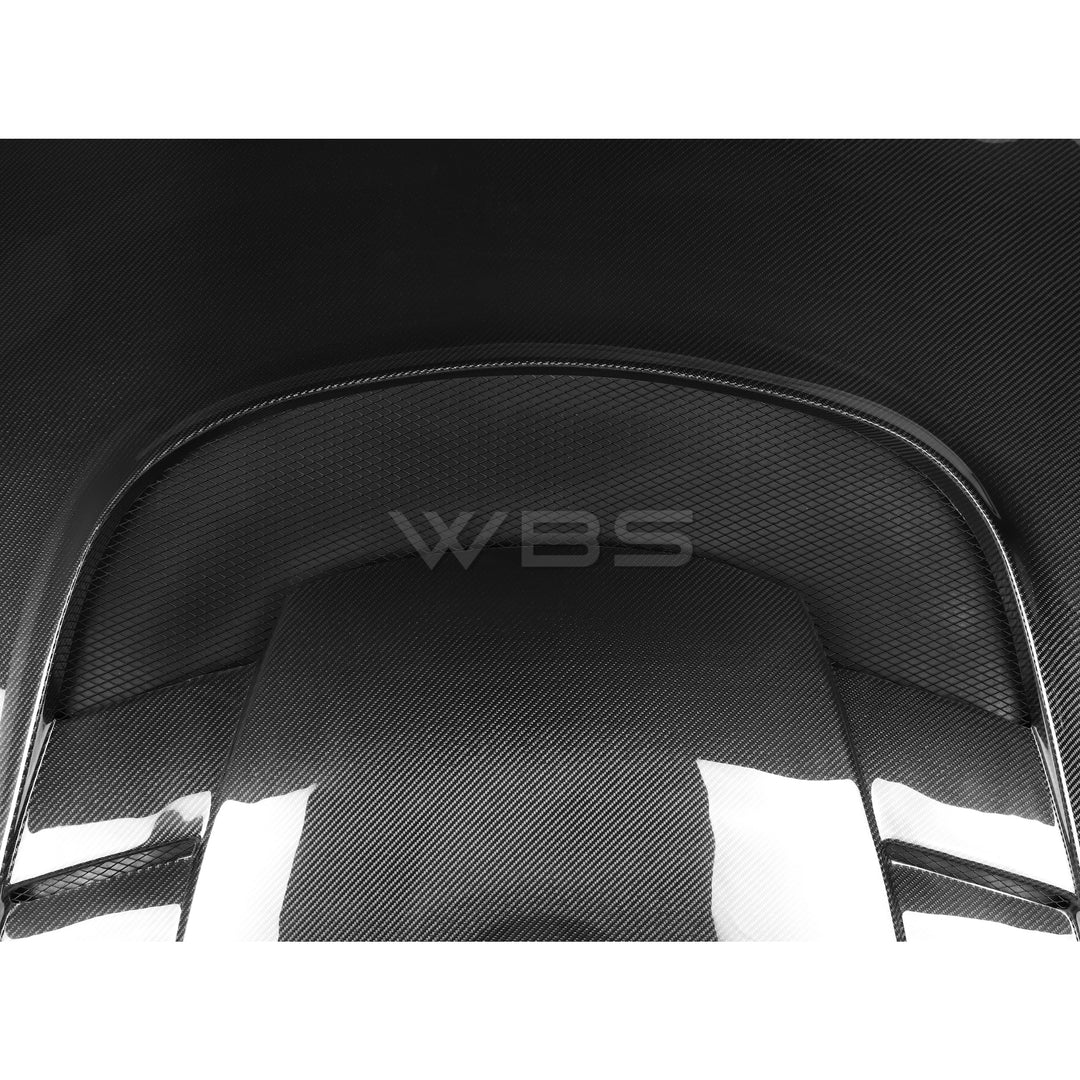 TOYOTA GR SUPRA GTX VENTED HOOD GENUINE CARBON FIBER
