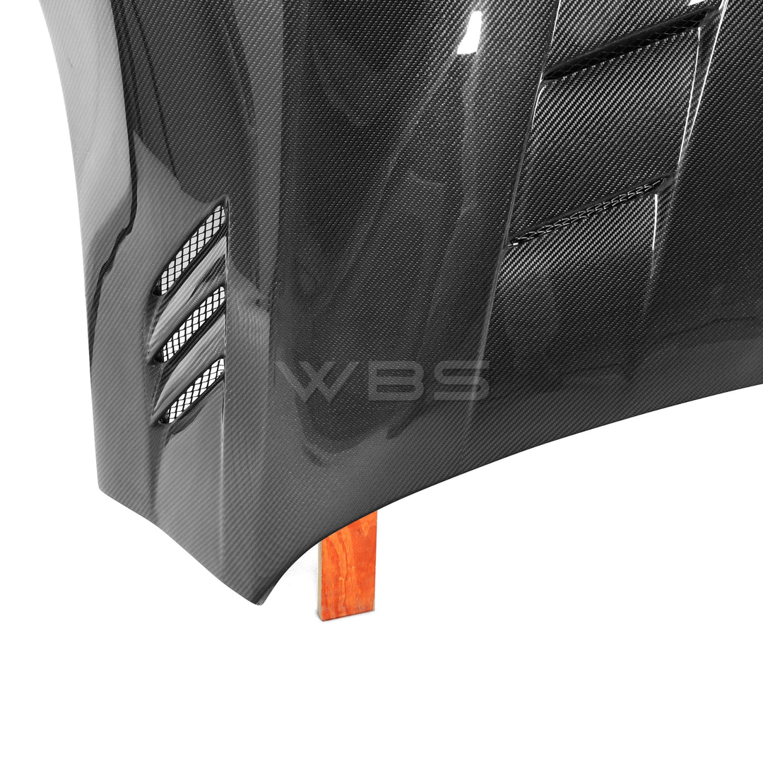 TOYOTA GR SUPRA GTX VENTED HOOD GENUINE CARBON FIBER