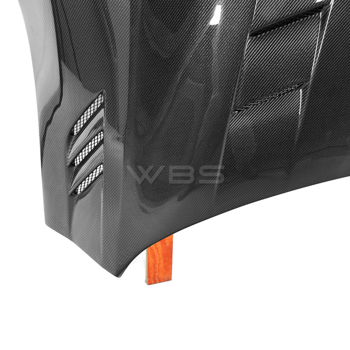 TOYOTA GR SUPRA GTX VENTED HOOD GENUINE CARBON FIBER
