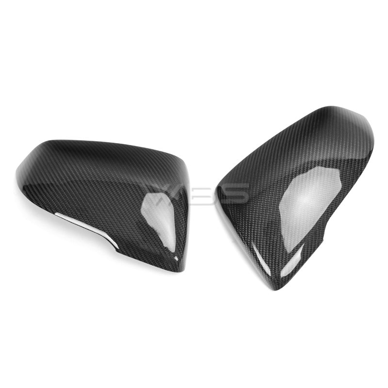 TOYOTA GR SUPRA MIRROR CAPS OEM REPLACEMENT GENUINE CARBON FIBER