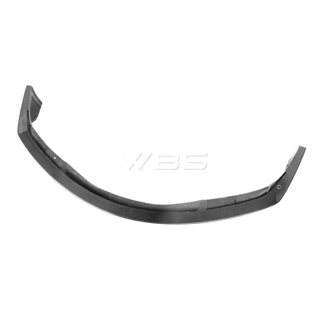 TOYOTA GR SUPRA V1-STYLE FRONT LIP GENUINE CARBON FIBER ONE PIECE