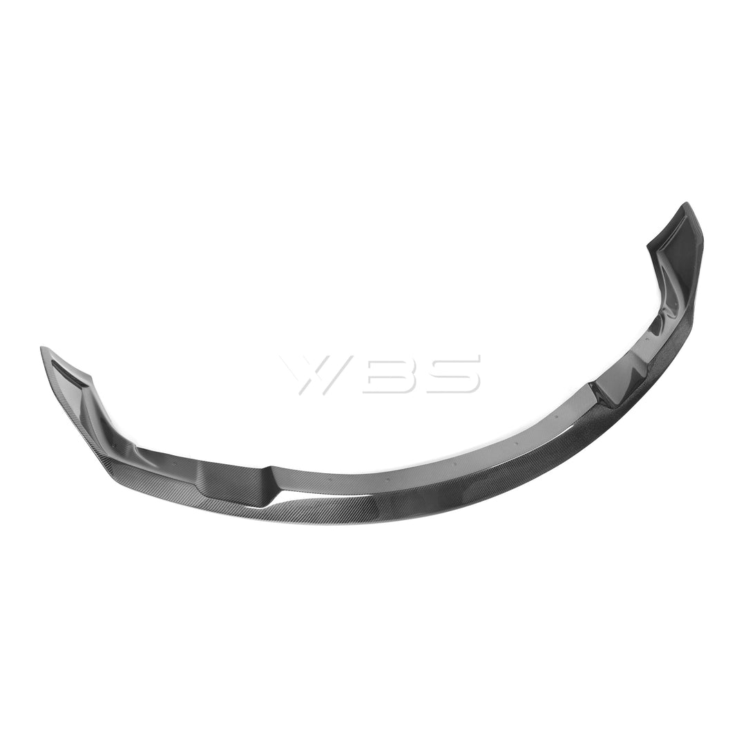 TOYOTA GR SUPRA V1-STYLE FRONT LIP GENUINE CARBON FIBER ONE PIECE