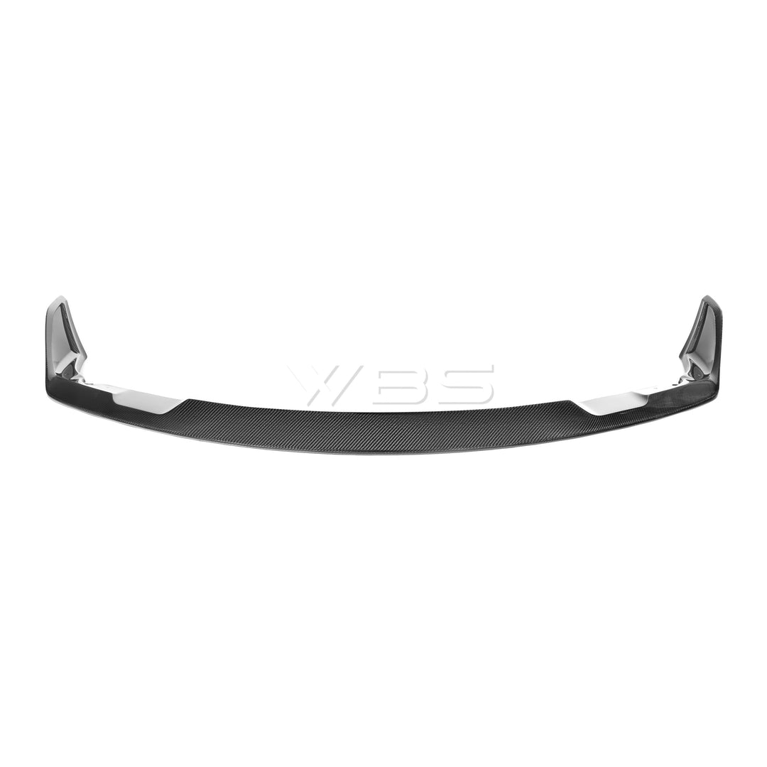 TOYOTA GR SUPRA V1-STYLE FRONT LIP GENUINE CARBON FIBER ONE PIECE